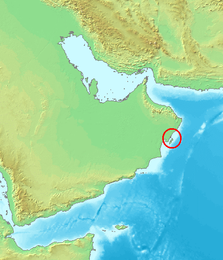 Oman, gevoelig omdat er zoveel tankers voorbijvaren