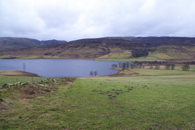 Pasture above Loch Freuchie - geograph.org.uk - 1173432