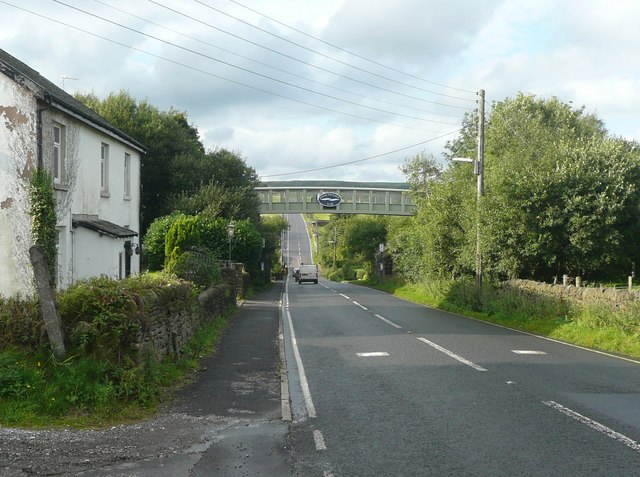 File:The Trans-Pennine Trail bridge over the A616, Hazlehead, Dunford - geograph.org.uk - 937569.jpg