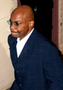 Theodore Long on his way to the ring