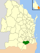 <span class="mw-page-title-main">Shire of Warwick</span> Local government area in Queensland, Australia