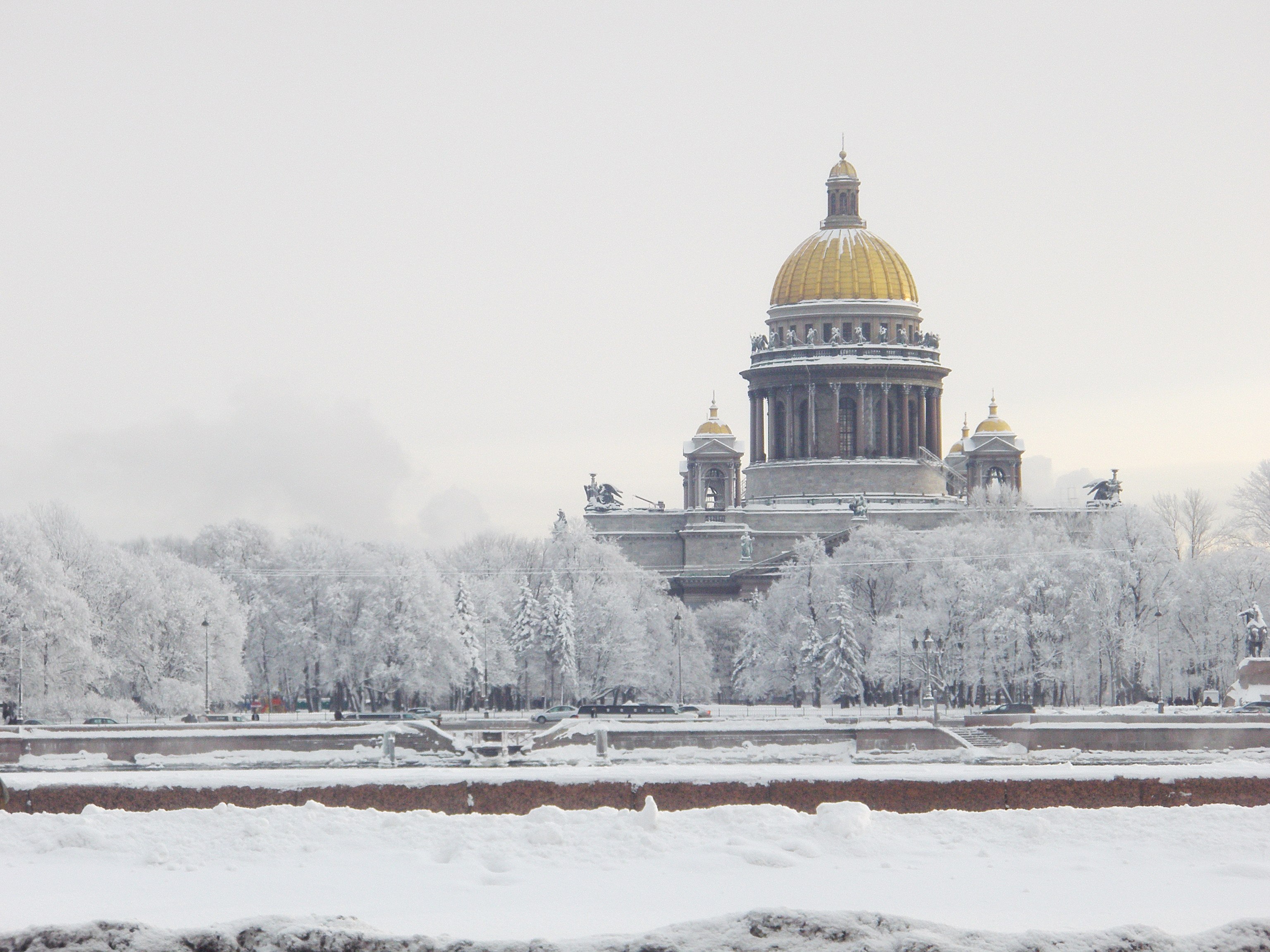 исаакиевский собор санкт петербург зима