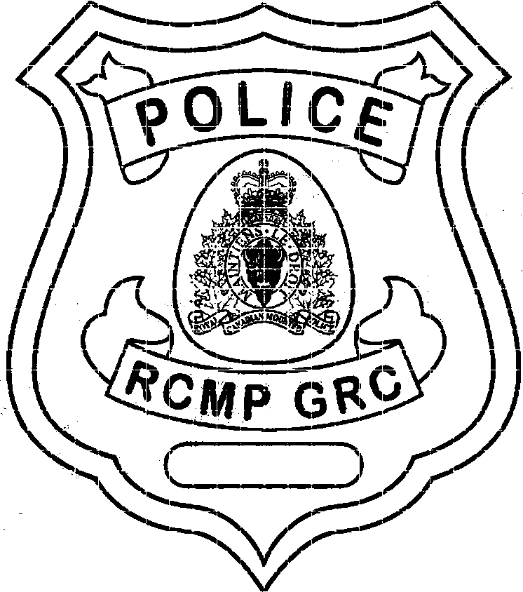 rcmp badge