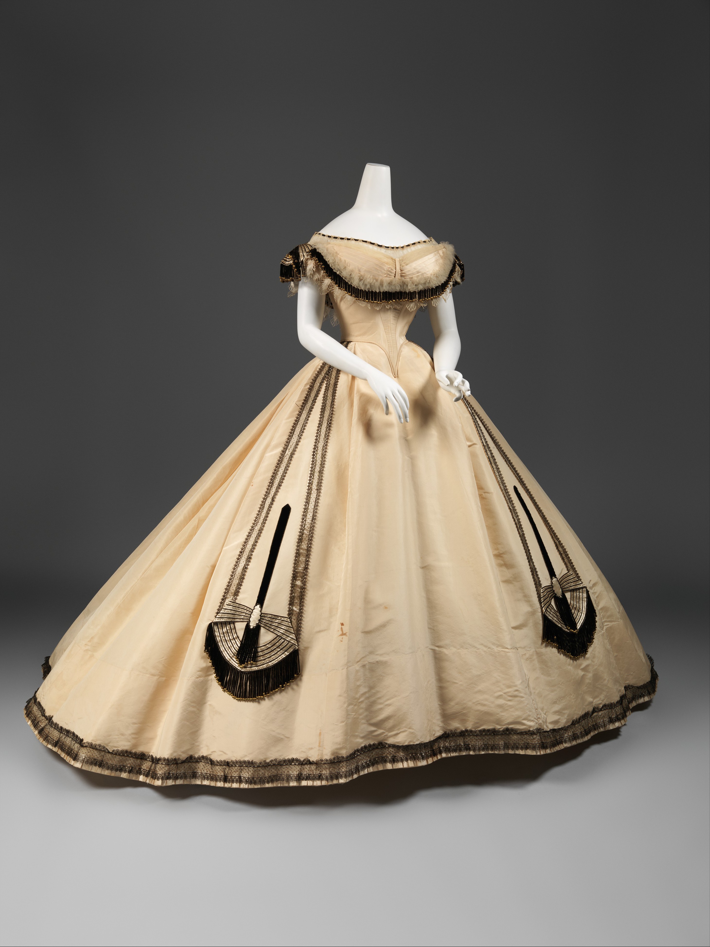 a ball gown