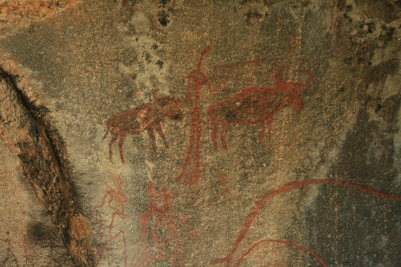 Peintures rupestres de Nsangwini.