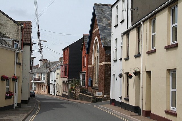 File:Combe Martin, Castle Street - geograph.org.uk - 886359.jpg