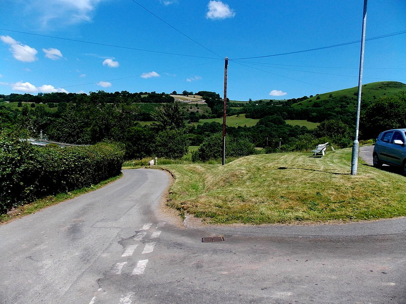 File:Grass triangle near Erwood Common - geograph.org.uk - 3545542.jpg