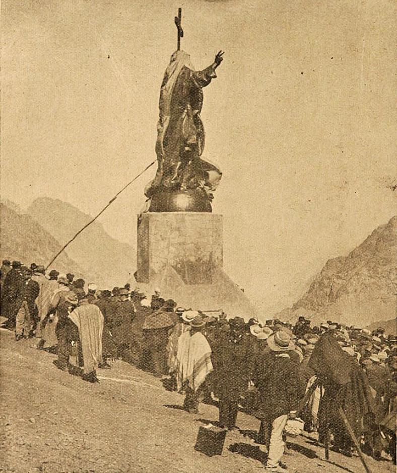 Cristo Redentor, Uspallata. Foto dominio público. 