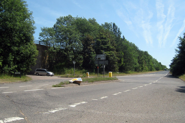 File:Junctions at Dover Road - geograph.org.uk - 1385562.jpg