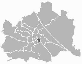 Wieden 4th District of Vienna in Austria