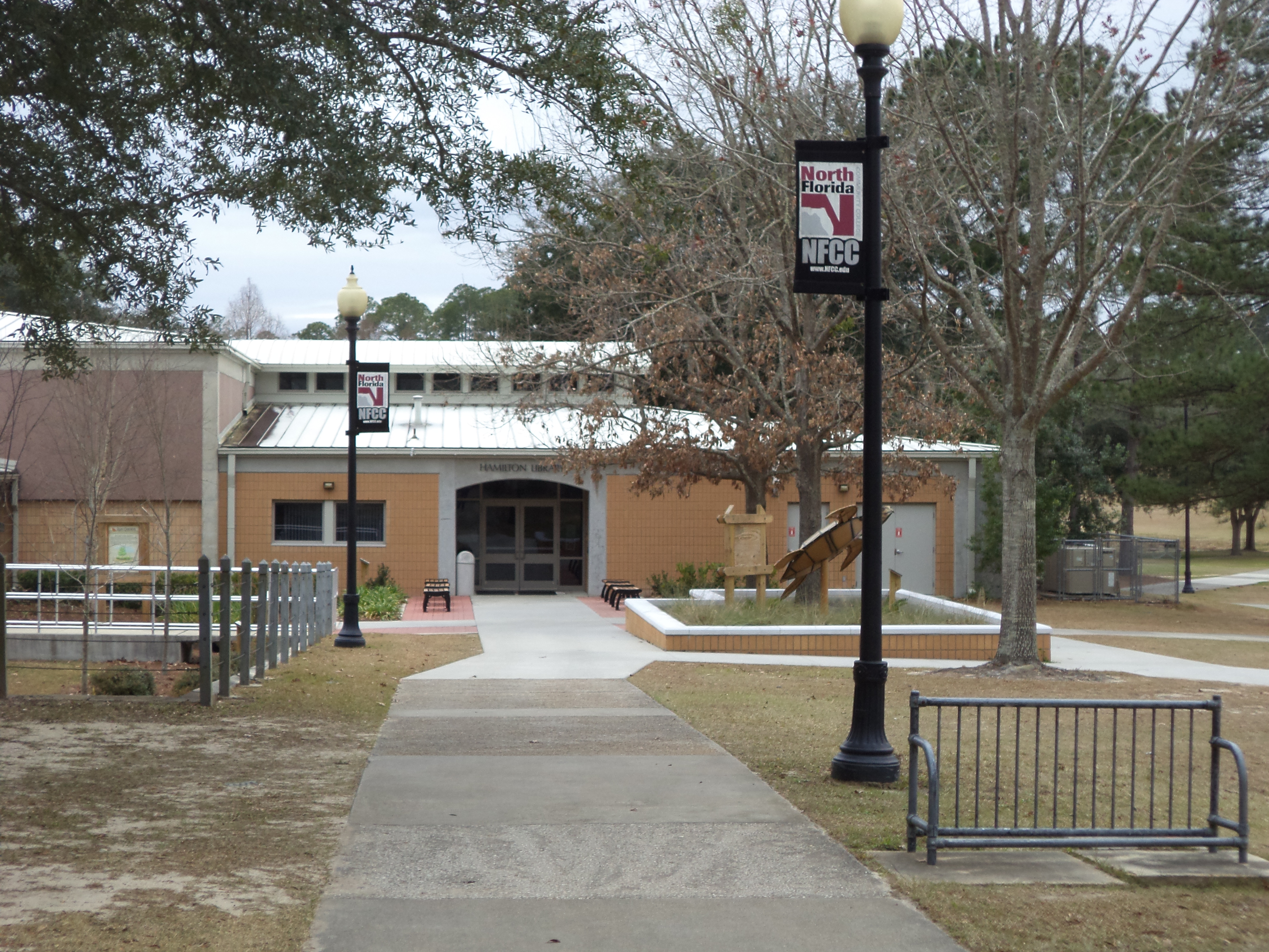 North Florida Community College Hamilton Library.JPG. 