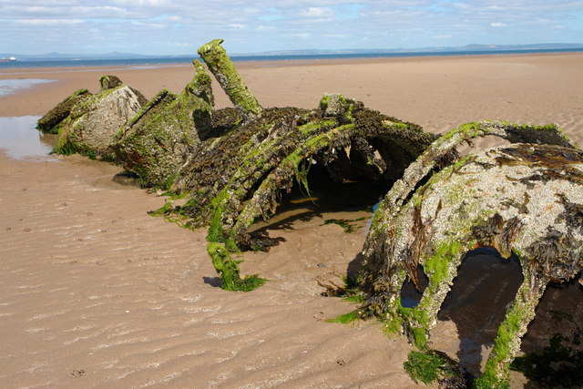 File:Remains of Miniature Submarine. - geograph.org.uk - 201385.jpg