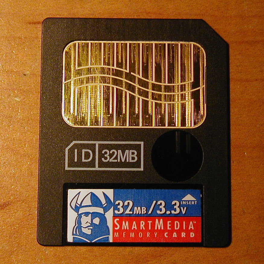 One of many different types of flash memory card that exists on the market.