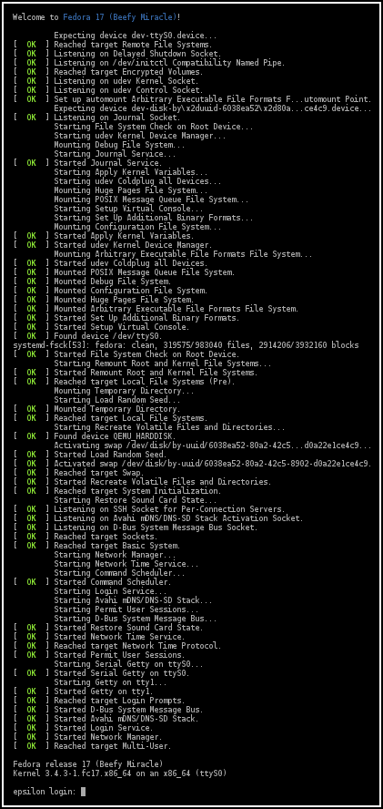 Systemd documentation