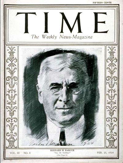 Time Cover, February 25, 1924