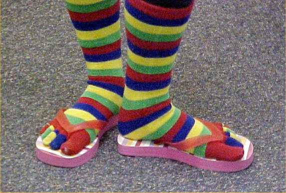 toe socks with flip flops