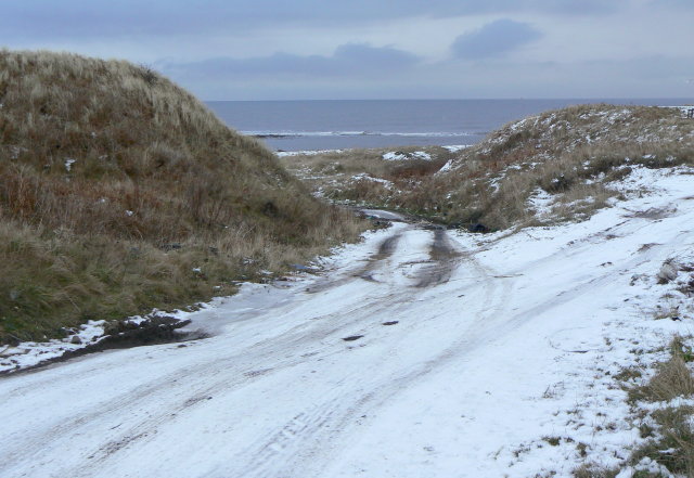 File:Track to the beach - geograph.org.uk - 1636518.jpg