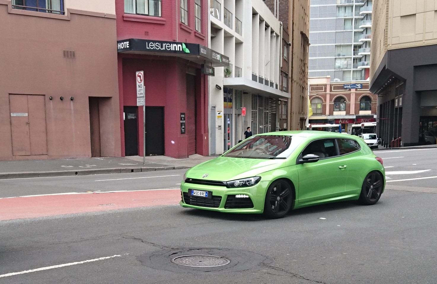 Volkswagen Scirocco открытый люк