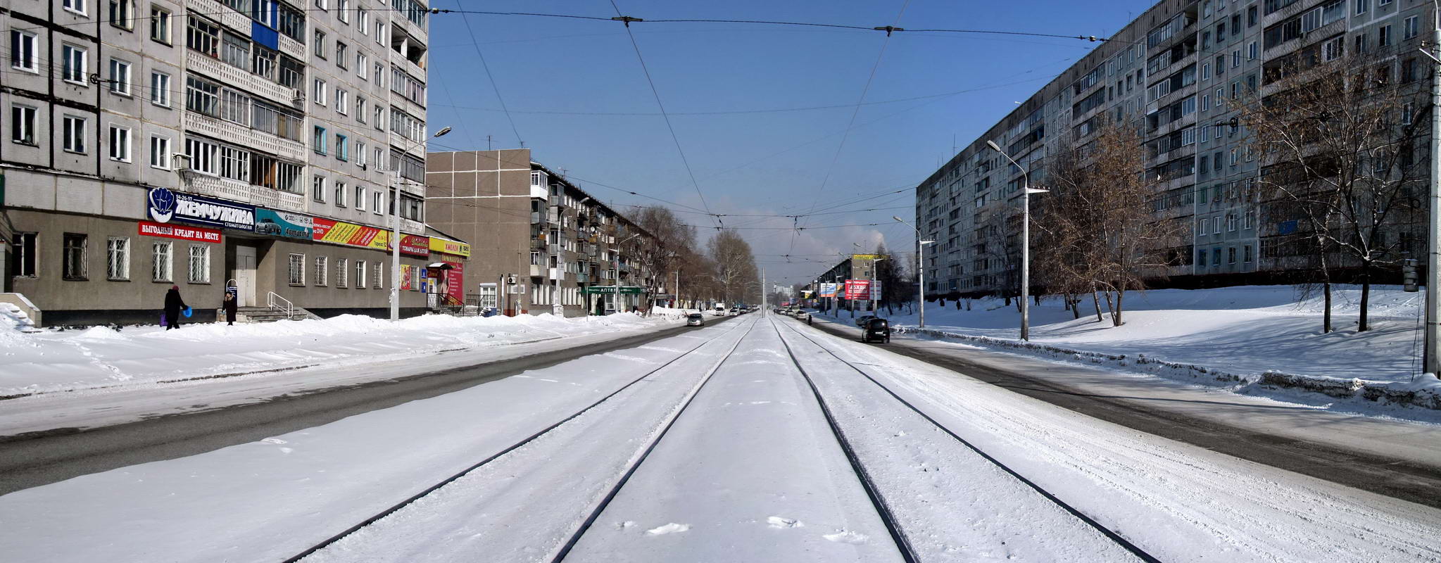 Новокузнецк Запсиб зима