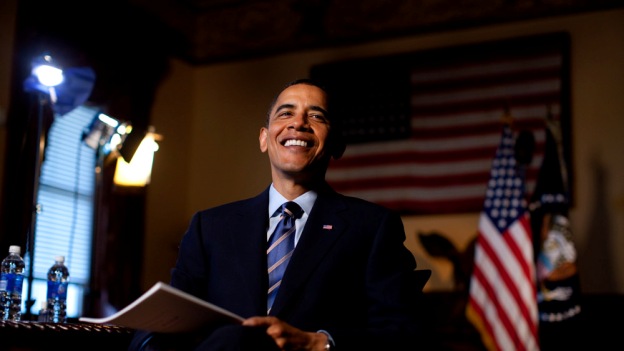 File:Barack Obama delivers weekly address 5-8-09.jpg