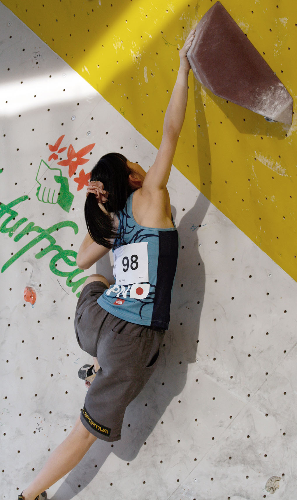 Boulder Worldcup Vienna 28-05-2010 quali-w091 Risa Ota.jpg