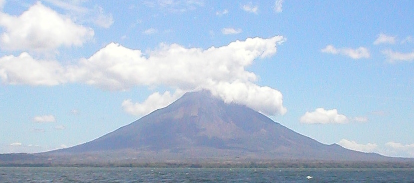 Widok na wulkan Concepción