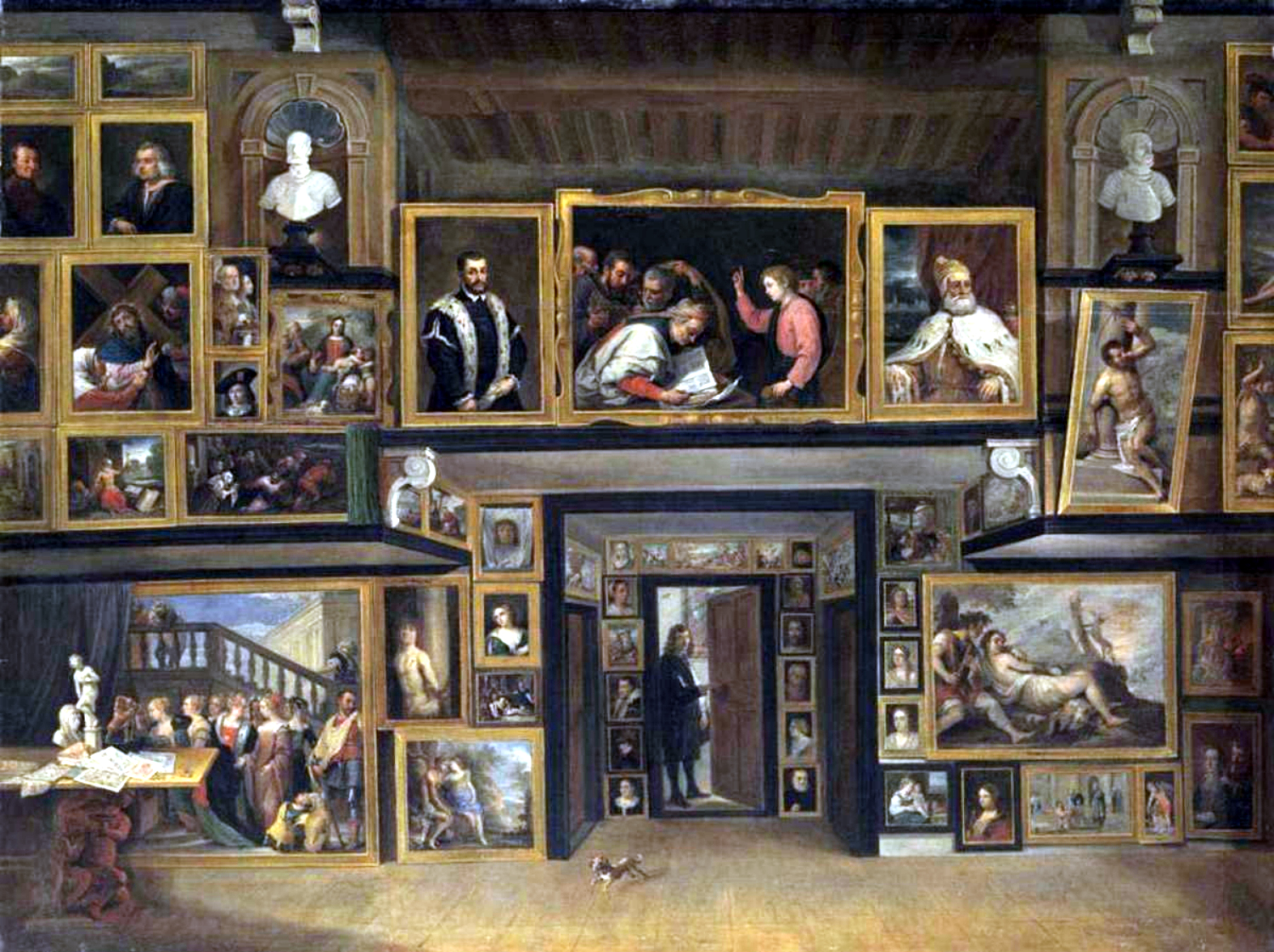 Cabinet de curiosités (genre pictural) — Wikipédia