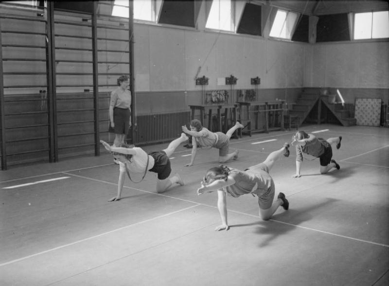 File:Factory Welfare Work- Welfare at Pilkington's Glass Factory, St Helens, Lancashire, England, UK, 1944 D20087.jpg