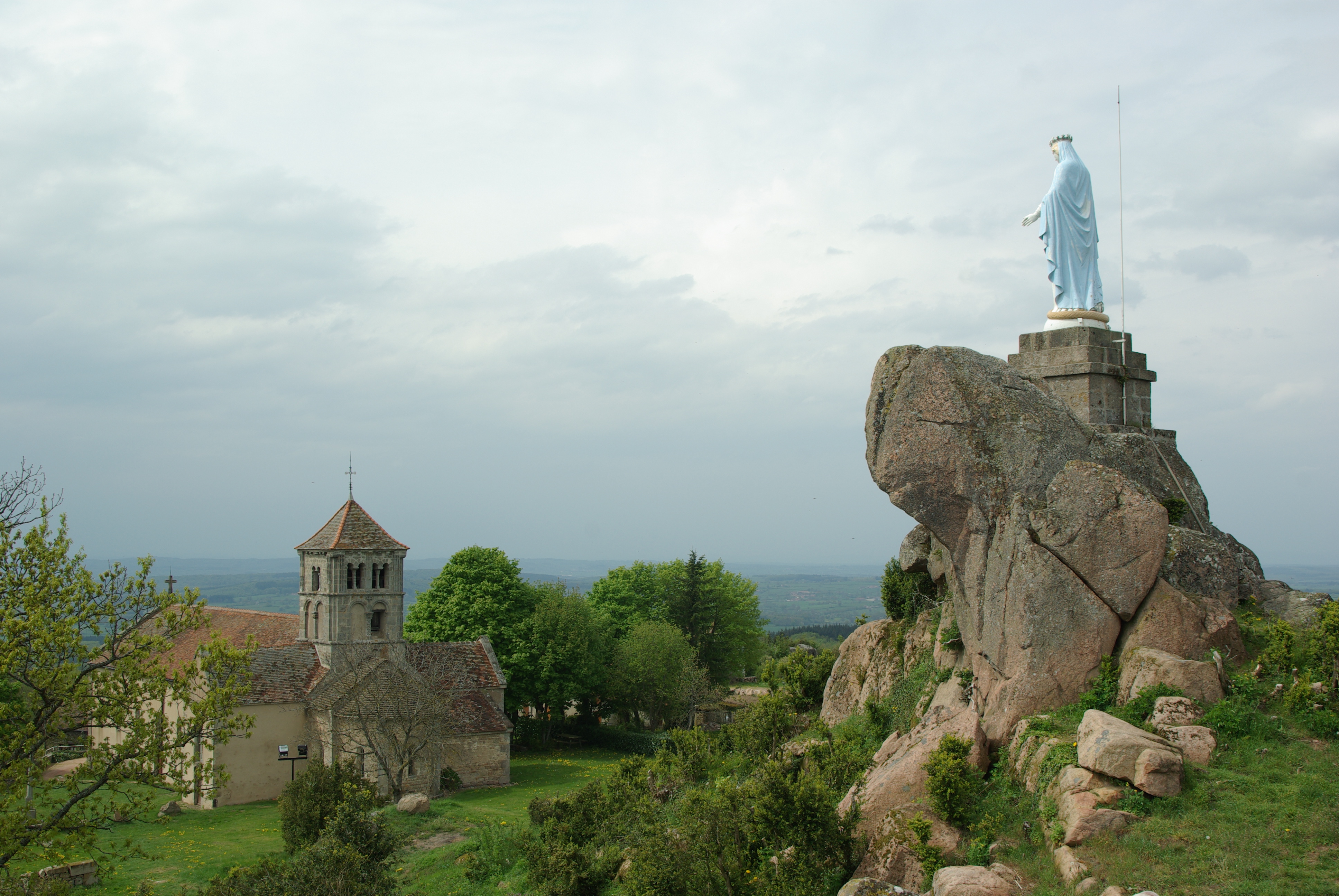 La Butte de Suin  France Bourgogne-Franche-Comté Saône-et-Loire Suin 71220