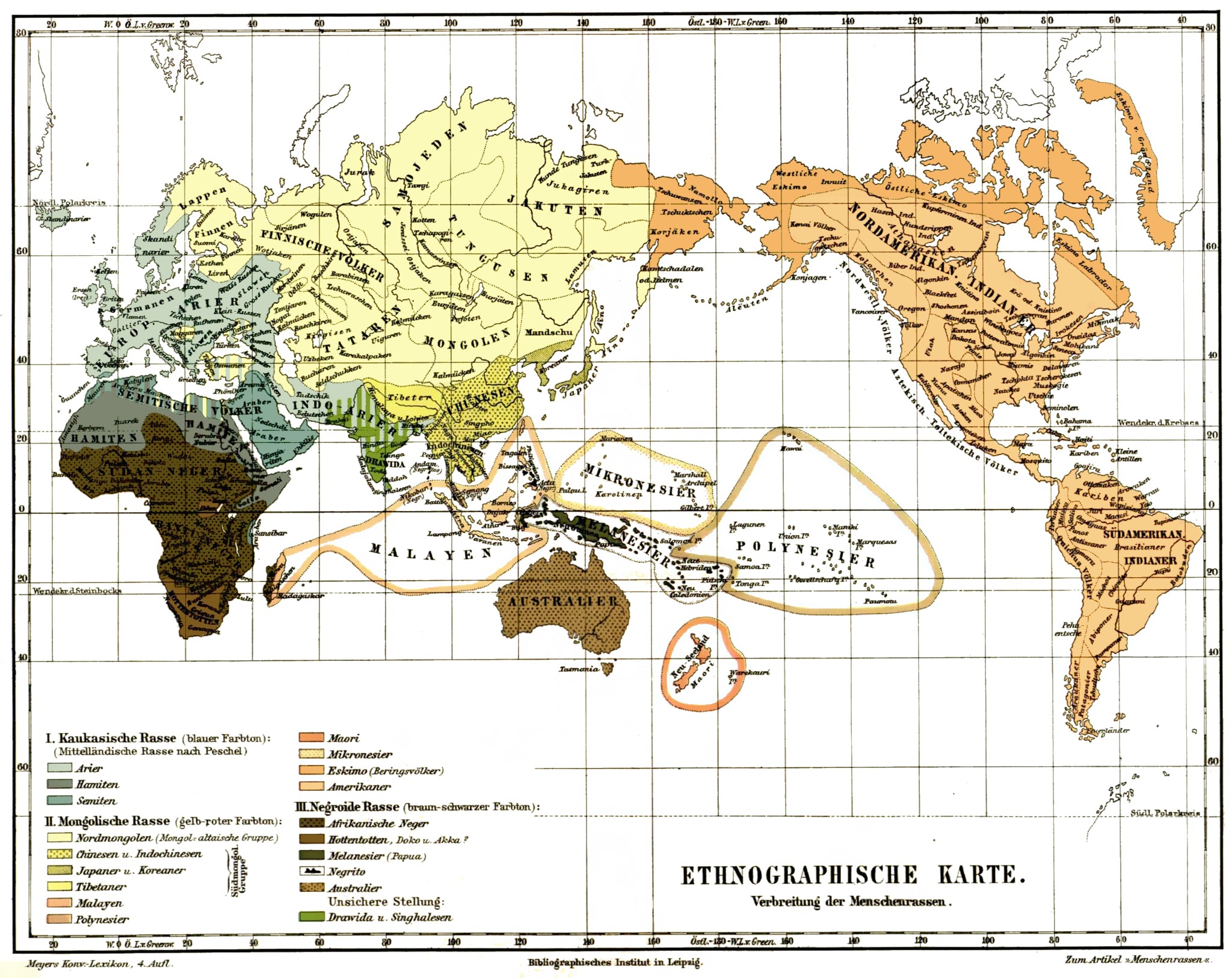 the three human races