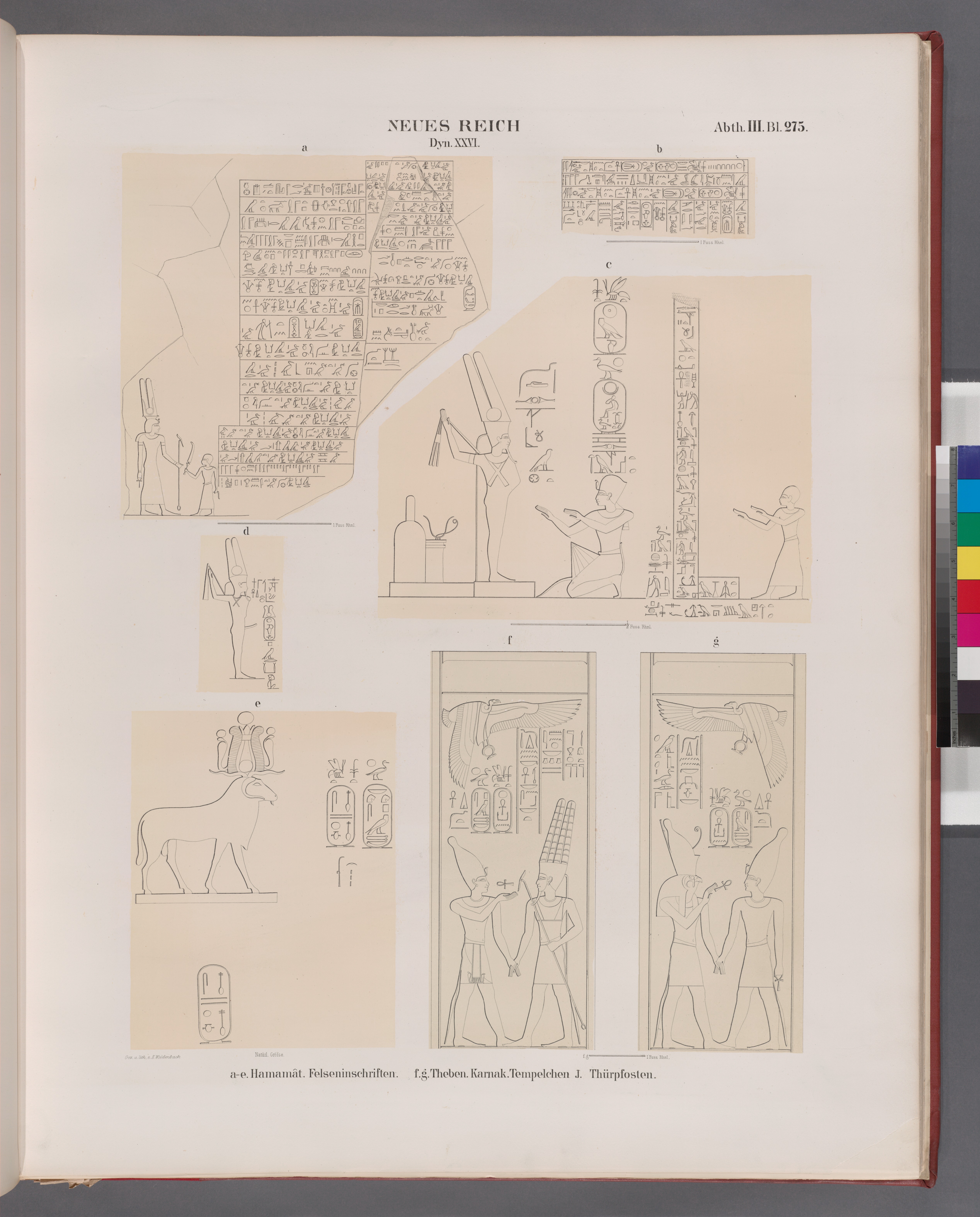 File Neues Reich Dynastie Xxvi A E Hamamat Wadi Hammamat Felseninschriften F G Theben Thebes Karnak Tempelchen J Thurpfosten Nypl B Jpg Wikimedia Commons