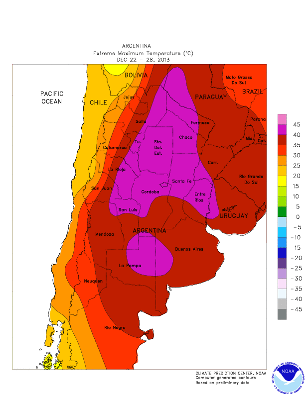 Sea Level Rise Projection Map - Buenos Aires