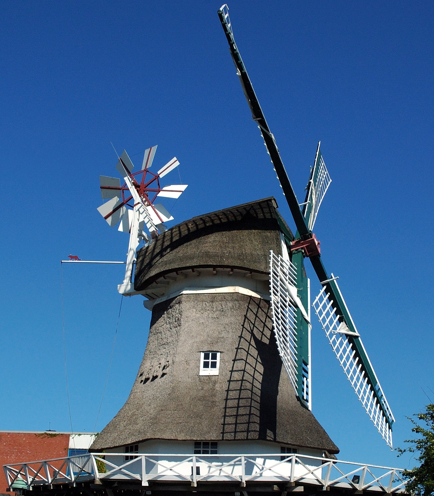 Inselwindmühle 'Selden Rüst' auf Norderney