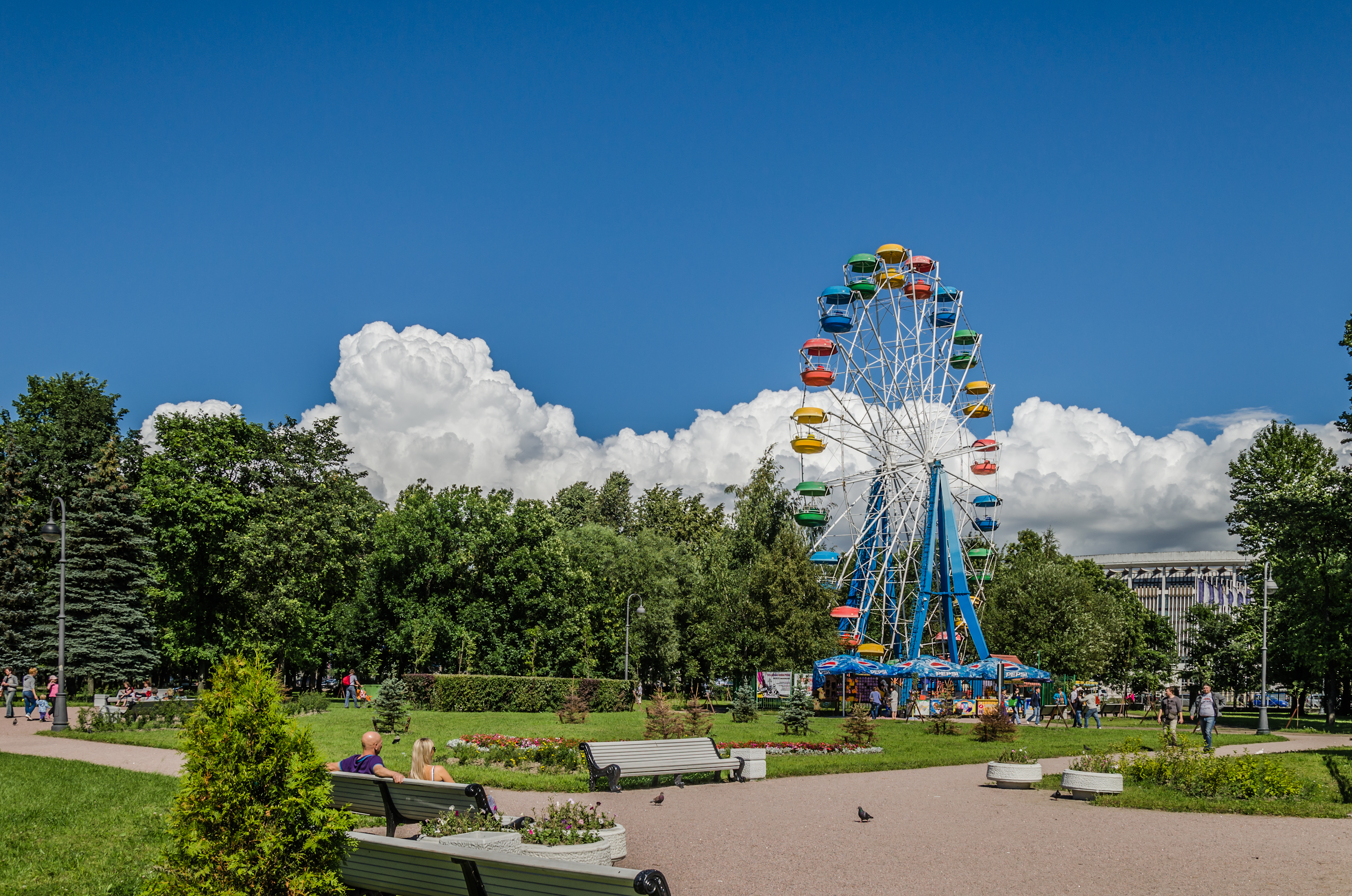 Санкт петербург парк победы фото