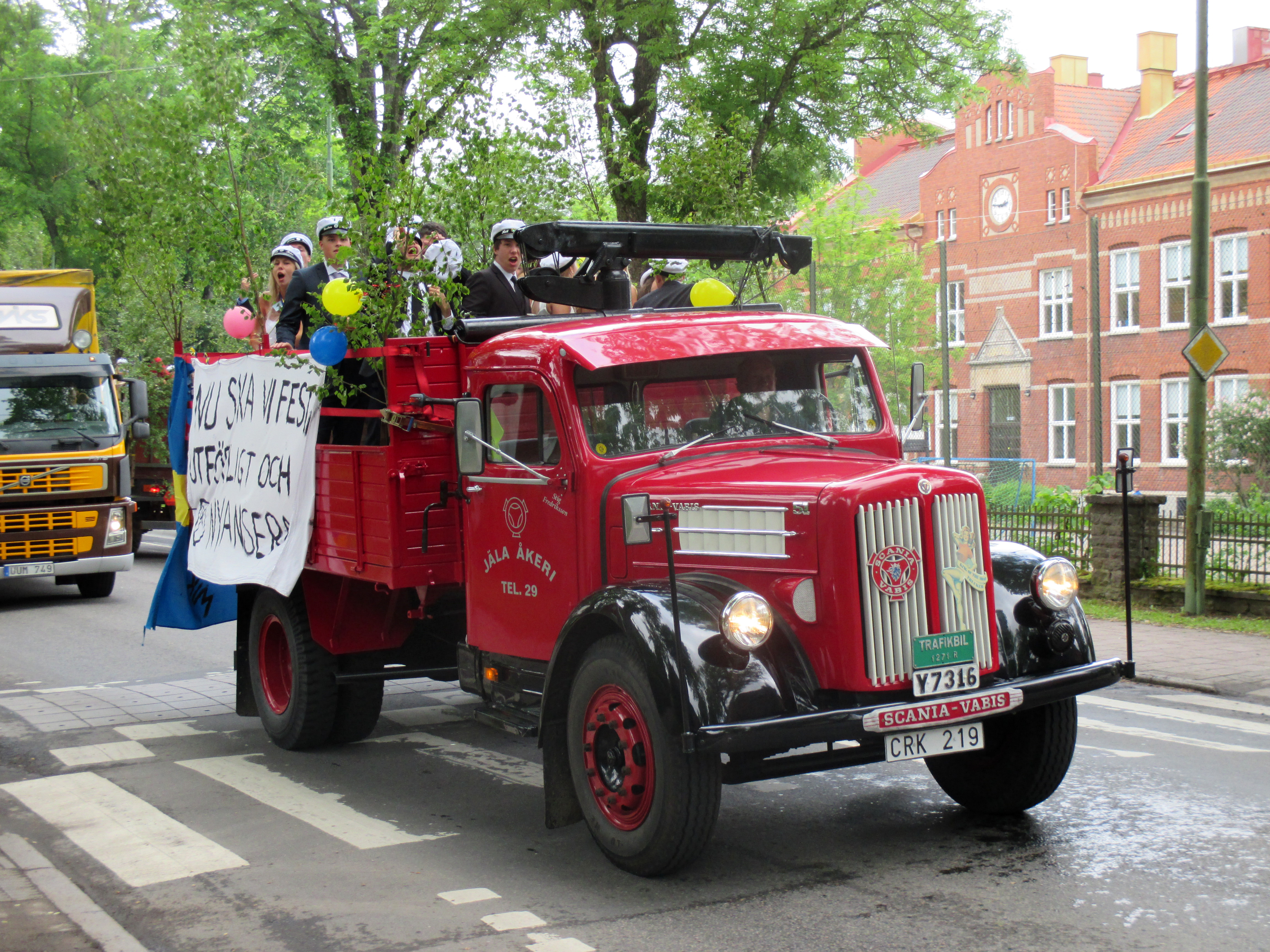 Scania Vabis пожарная