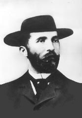 Soapy Smith (1860–1898), the Round Rock native and Old West outlaw who himself witnessed the "Sam Bass Shootout" in 1878 at the age of 17
