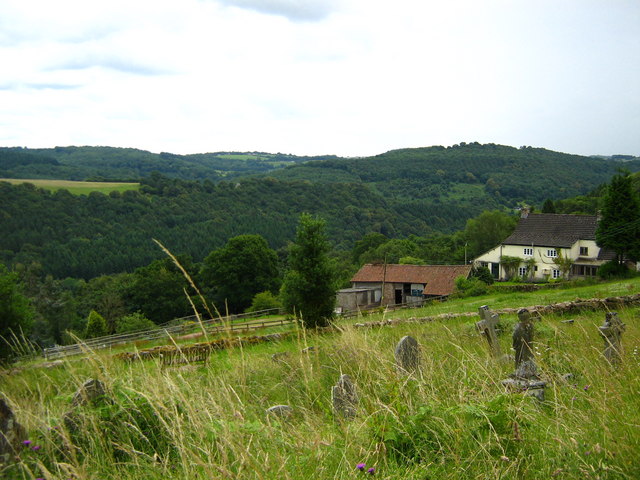 View from Penallt churchyard - geograph.org.uk - 1400055