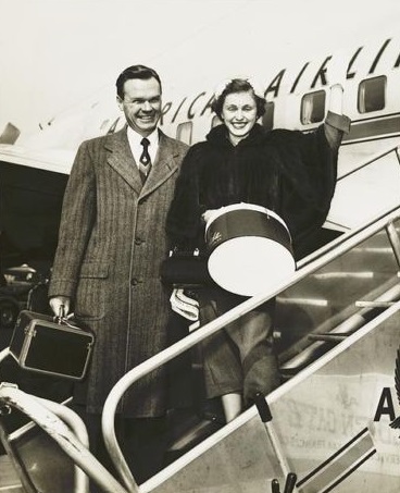 Wellington and Ann Mara 1954