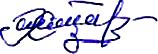 signature de Zeynab Khanlarova