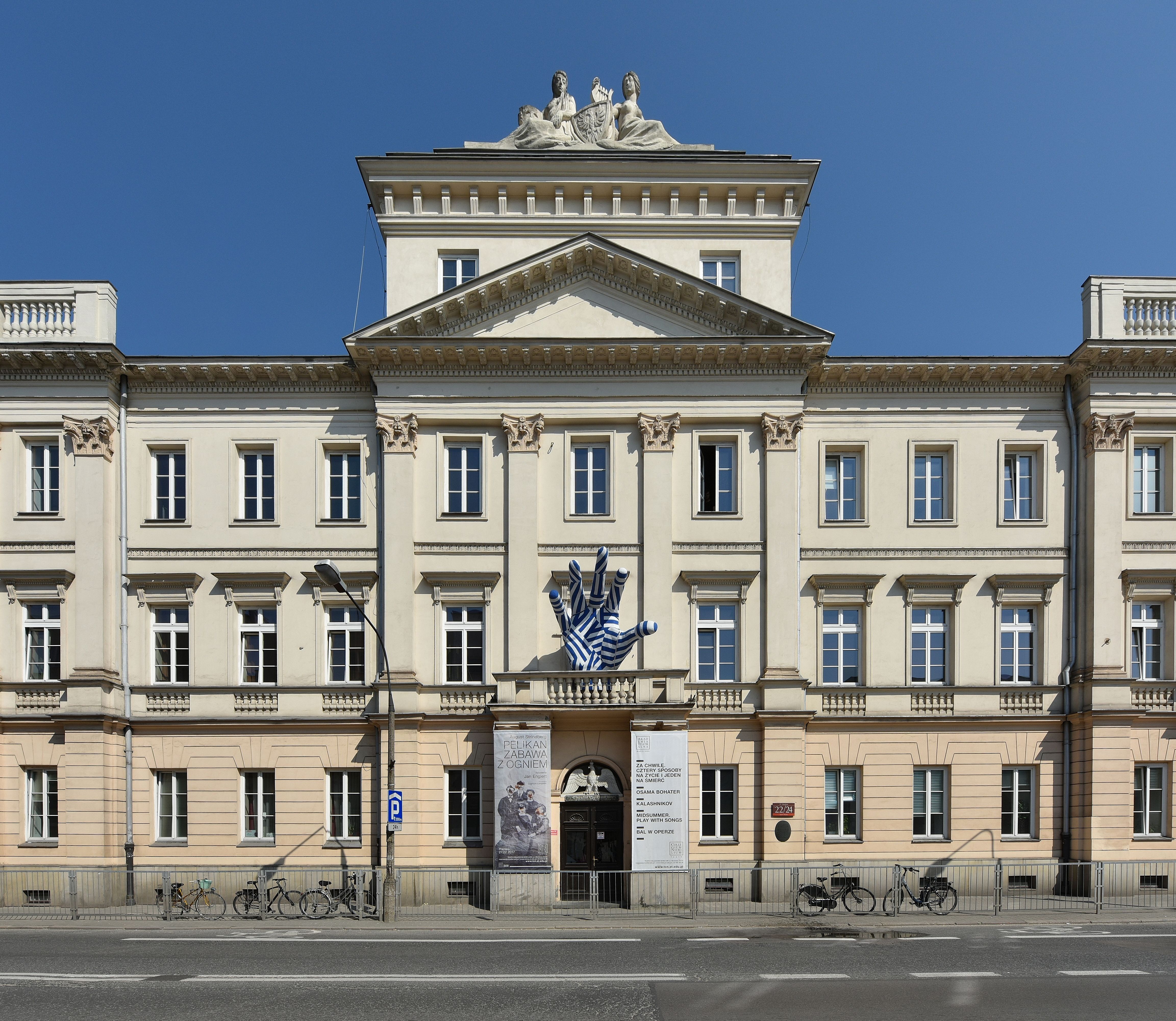 The Aleksander Zelwerowicz National Academy of Dramatic Art in Warsaw, Miodowa Street (Warsaw), 22/24