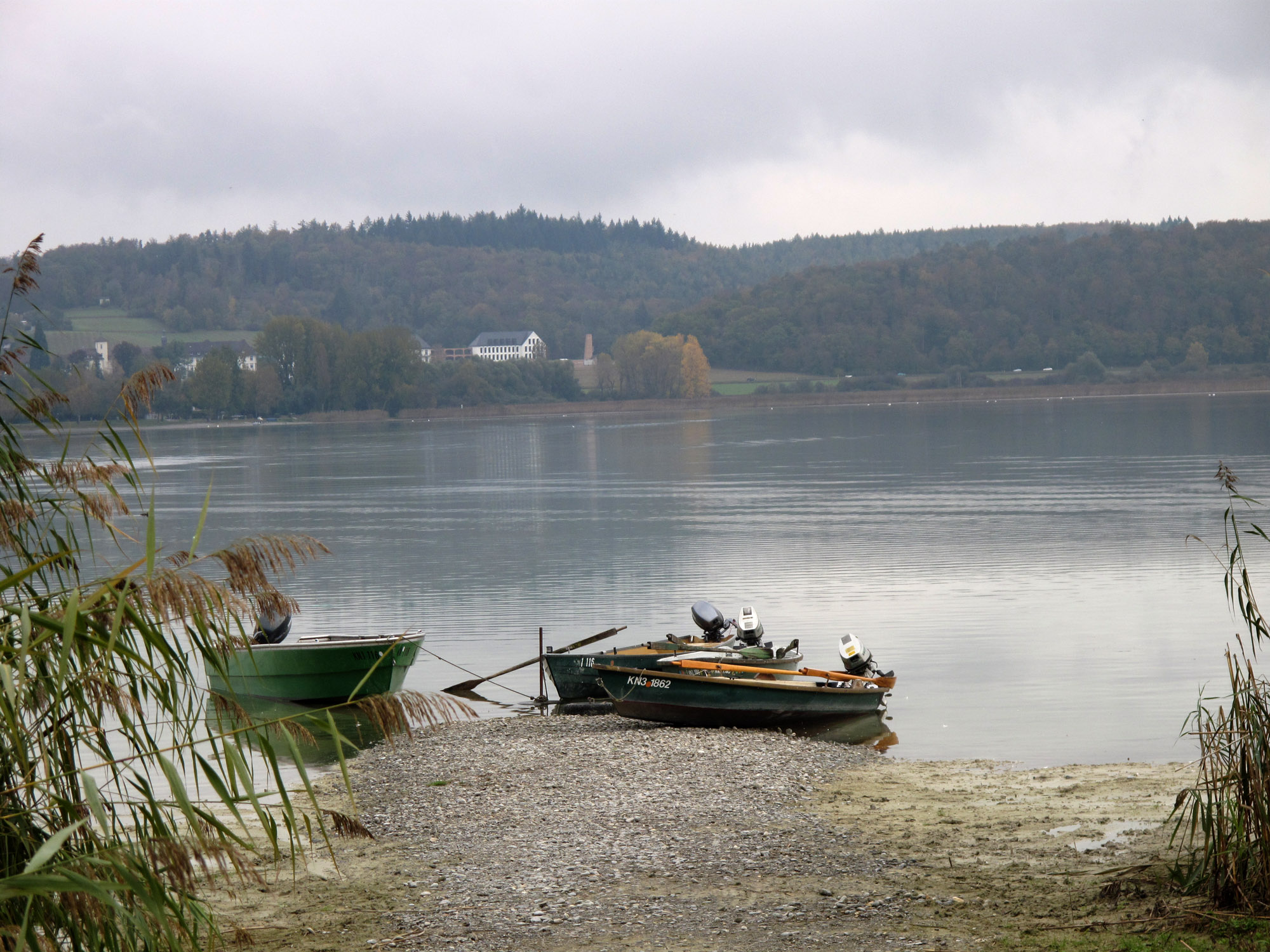 Barcas en Reichenau