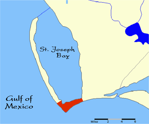 San Blas Florida Map Cape San Blas - Wikipedia