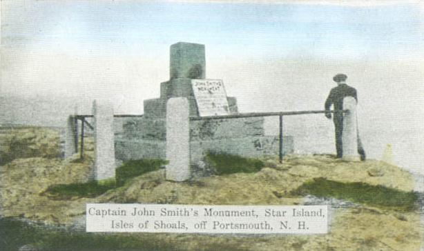 File:Capt. John Smith's Monument, Star Island, Isles of Shoals.jpg