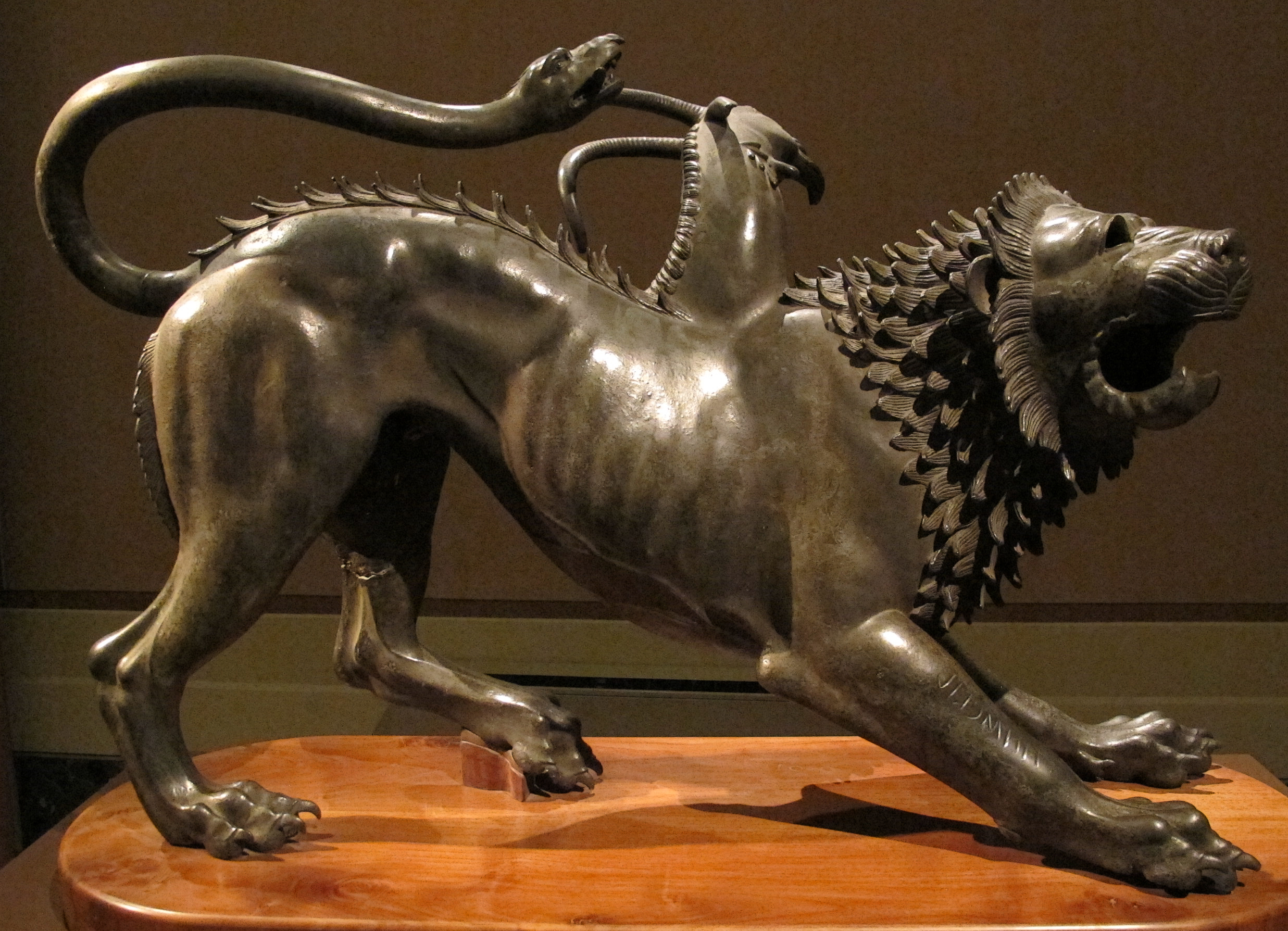 Chimera of Arezzo, c. 400 BC