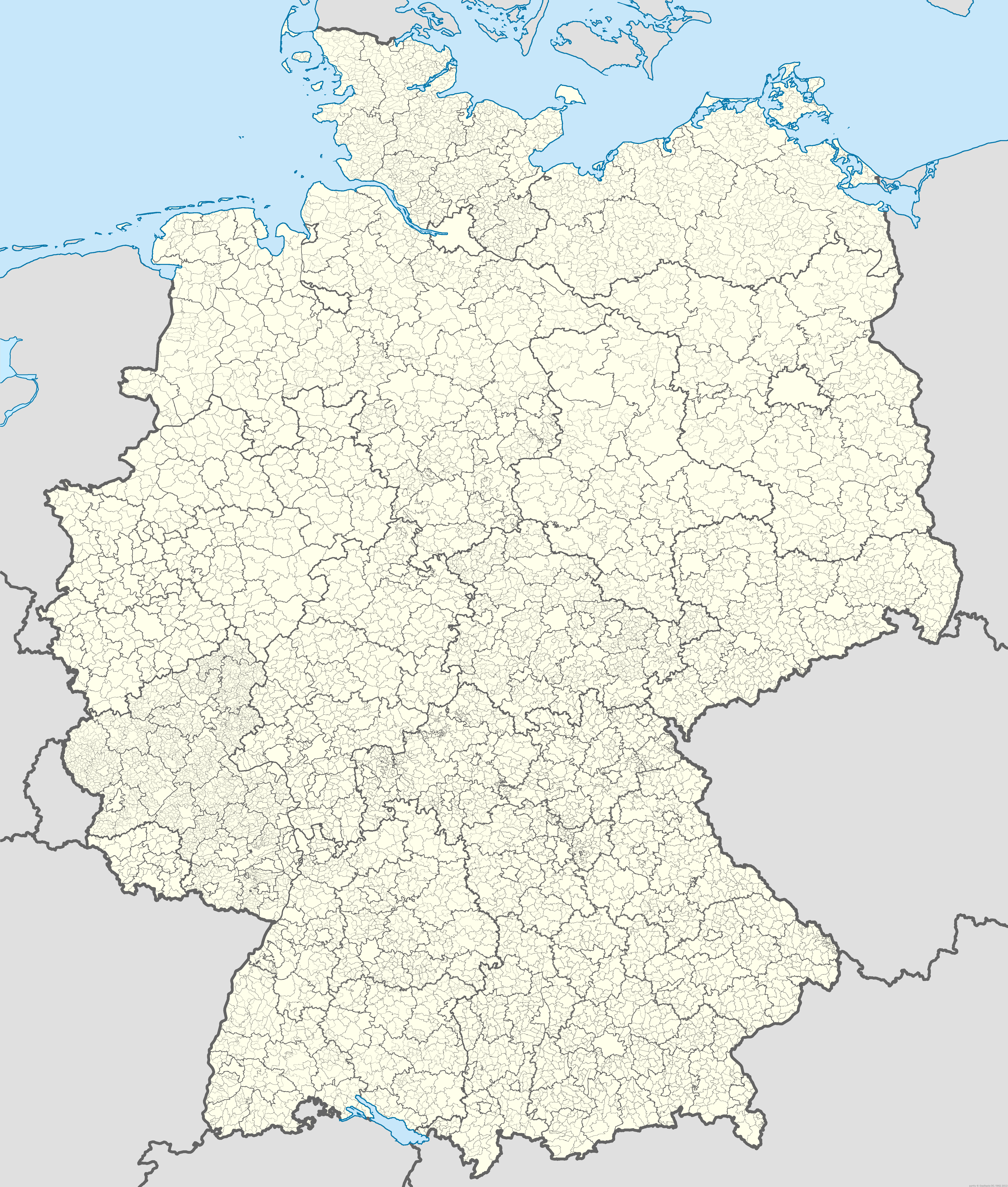 File Germany Districts Municipalities Location Map Png Wikimedia Commons