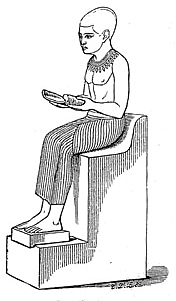 Illustration d'Imhotep, source Kabal