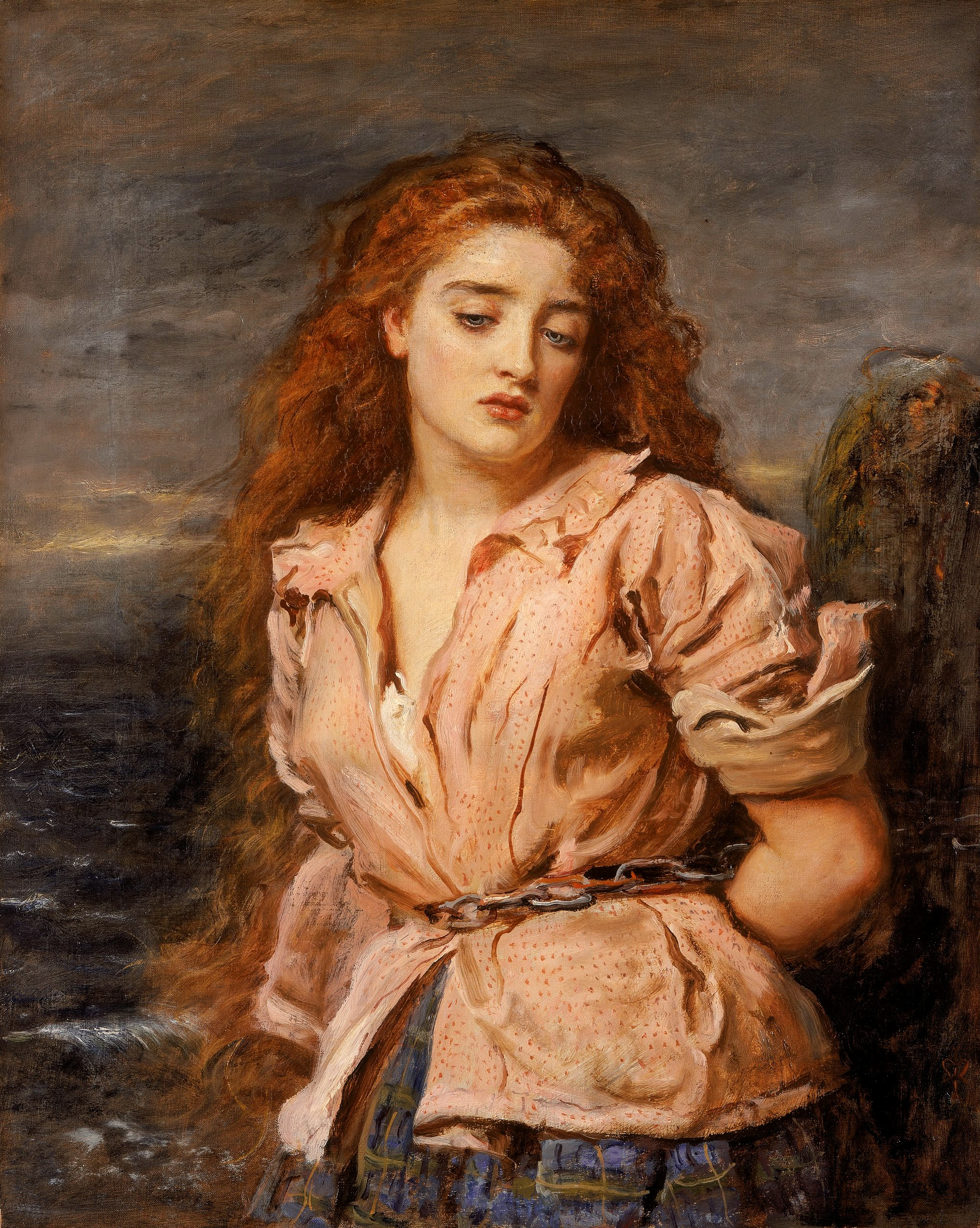 File:JOHN EVERETT MILLAIS - The Martyr of the Solway (Walker Art 