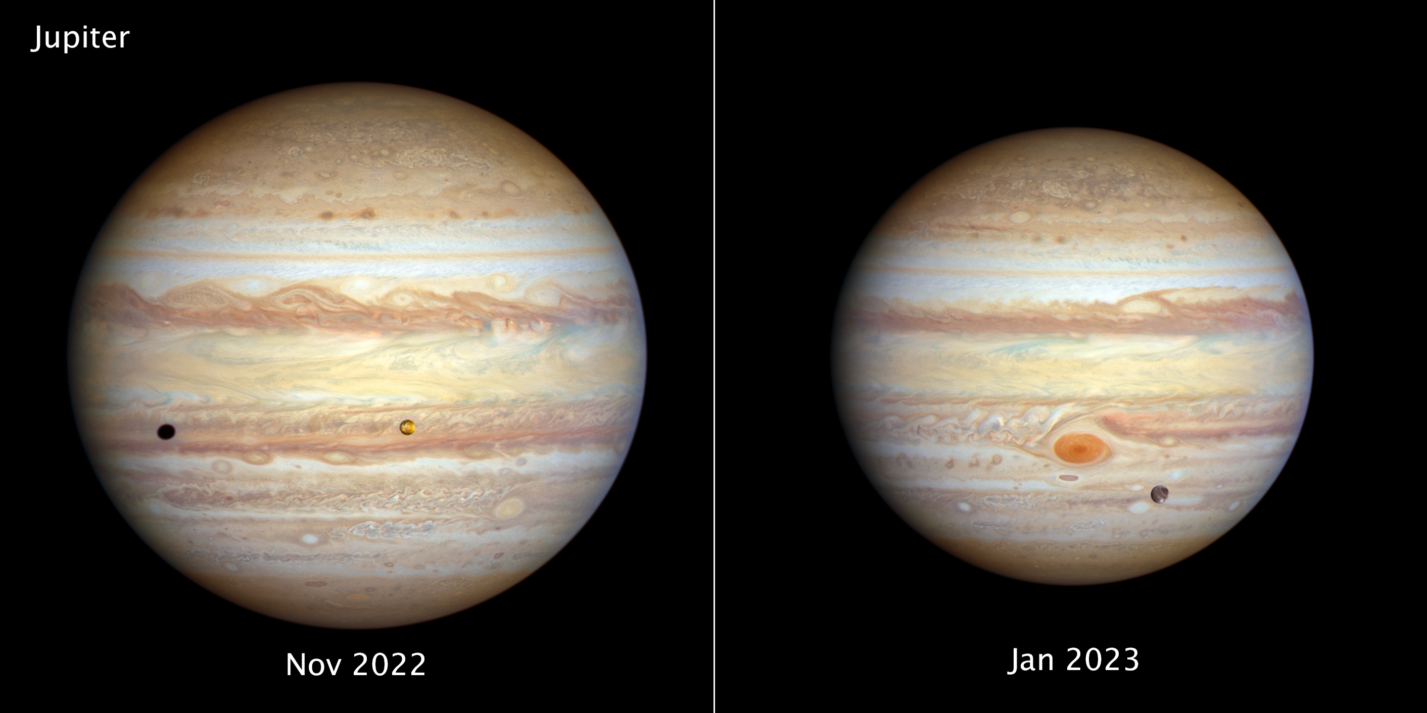 Jupiter vista desde un telescopio