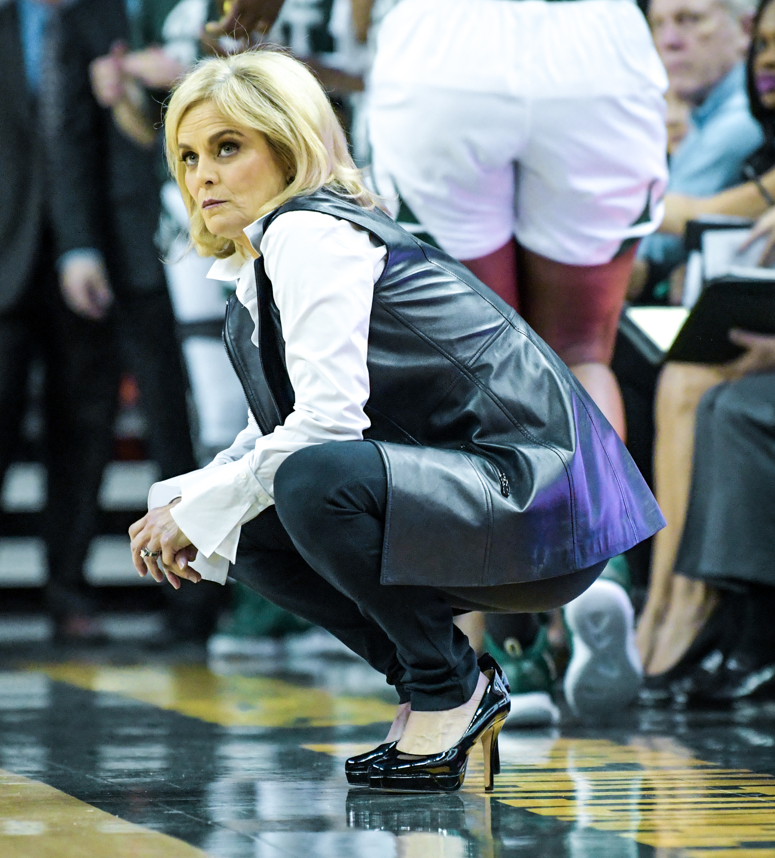 Kim mulkey tits