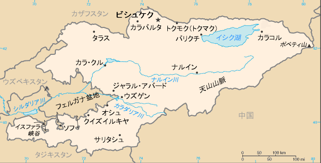 File:Map of Kyrgyz Republic in Japanese.gif